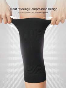 GLOWMODE Manga compresora para rodilla que absorbe la humedad