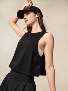 OutZeal 女士透气羊毛混纺柔软面料吸汗背心瑜伽健身上衣