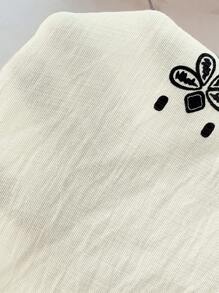 SHEIN Frenchy Váy ngày lễ thường ngày dành cho nữ có họa tiết in toàn bộ - Nhiều màu - Xem 7