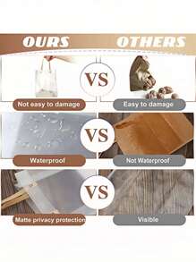 20个/包哑光PVC派对礼品袋，带手柄，用于包装返校情人节，哑光PVC手提包，便携式礼品包装袋，用于婚礼派对礼物和纪念品，派对礼品袋，派对礼品套装，适用于万圣节、圣诞节、生日、婚礼派对用品、超市购物、圣诞节情人节