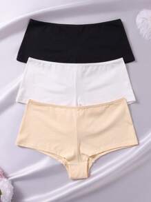 3 件装 女士纯色休闲舒适三角裤