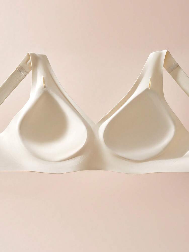 Plus Dream Curve 2ndSkin Wireless Seamless Plunge Lounge Bra