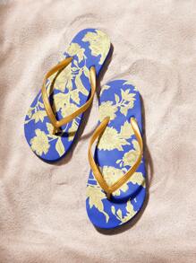 Grefit Women's Green Simple Square Toe Wedge Heel Thick Sole Mid Heel Elegant Casual Comfortable Slip-On Office Commute Quality Ladies Chunky Heel Sandals, Suitable For Date, Party, Formal Occasions Versatile Comfortable High-End Vacation Season Casual Shoes Thick Sole Slippers - Royal Blue - View 1