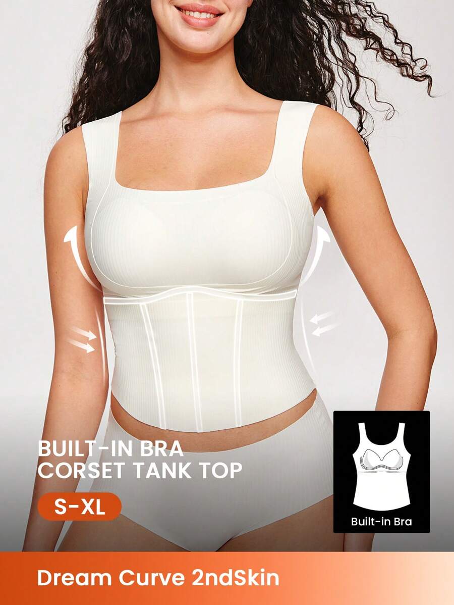 LUVLETTE High-Waist Tummy Control Shapewear Biker Shorts