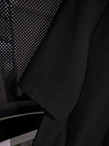 SHEIN PETITE Camiseta casual y versátil para mujer de cuello redondo y manga corta de unicolor