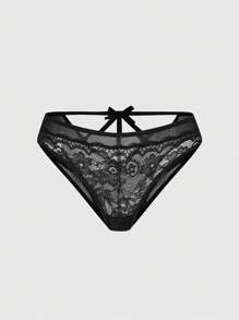 ROMWE Goth 3 件套哥特式蕾丝边丁字裤