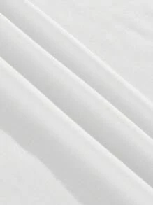 Manfinity Joysei Fashionable Casual Vacation Style Coconut Tree & Letter Graphic Print Slim Fit Crew Neck Short Sleeve T-Shirt For Men, Suitable For Summer Outdoor, Vacation, Date, Party, Couple Family Matching, Great Gift For Boyfriend