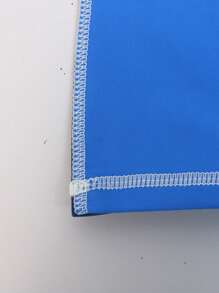 Manfinity VDAYZ Men's Two-Tone Raglan Sleeve Beach Surfing T-Shirt - Blue - View 5