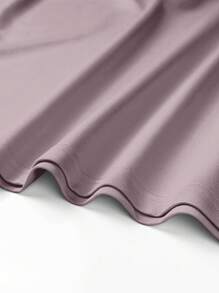 Manfinity Homme 男士纯色圆领短袖休闲 T 恤和抽绳腰部工装口袋短裤套装