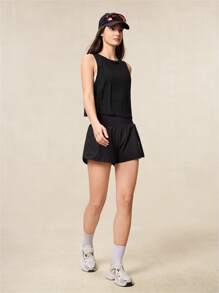 OutZeal 女士透气羊毛混纺柔软面料吸汗背心瑜伽健身上衣