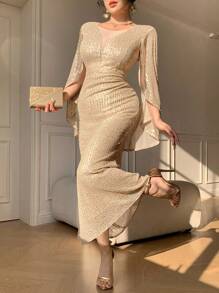 DAZY Nuovo vestito midi elegante da donna per festival musicali estivi