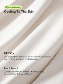 OutZeal SunProof UPF50+ 女款凉爽防晒连帽夹克，带可拆卸帽檐 - 白色 - 查看 4