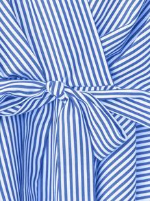 Flirla Bộ 2 chiếc sọc cỡ lớn, thời trang cho mùa hè - Màu xanh nhạt - Xem 5