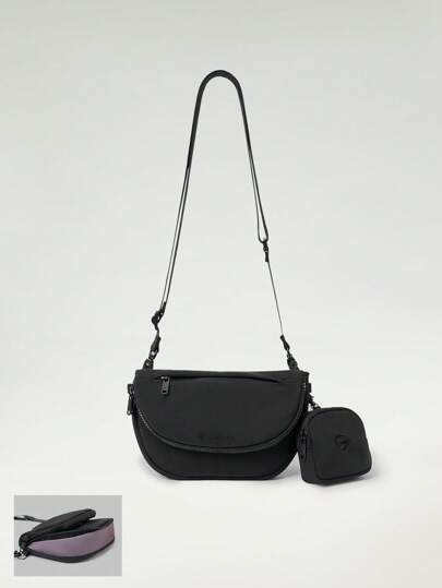 GLOWMODE 易於通勤防水肩帶包，配有可夾在包外的納米袋