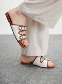 CUCCOO BIZCHIC Women's Fashion Casual Simple Flat Sandals