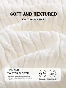 Briarwyn 女士休闲无袖单排扣扭纹针织上衣夏季女士商务休闲装 - 杏色 - 查看 5