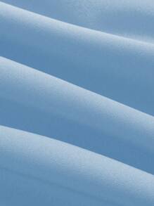 SHEIN MOOSTA Plus Size Casual Color Block 2 In 1 Drawstring A-Line Long Dress Maxi Women Outfit - Multicolor - View 3