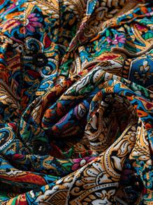 Linhara 大码女式编织休闲度假夏季衬衫