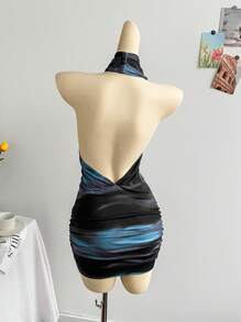 Soleia Summer Dress Graduation Dress Dresses For Women Summer Beach Outfits For Woman Vacation Outfits Women Festival Outfits For Women Rave Outfits Festival Concert Outfit Women Beach Outfits Rave Outfit Baddie Vacation Dress Women's Summer Draped Neckline Pleated Bodycon Mini Dress Birthday Dresses For Women Ibiza Outfits