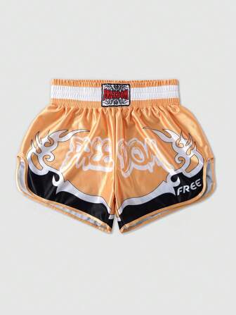Street Life Shorts de sport pour hommes, shorts de boxe, shorts de basket-ball, été