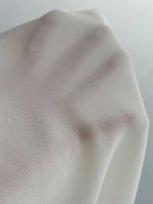 Chiquease 女款純色簡約日常穿搭上衣和裙子套裝