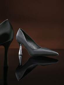 SHUZIA 女士经典尖头细高跟鞋