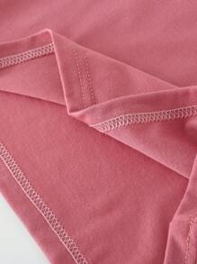 SHEIN Women's Casual Baseball Graphic Letter Slogan Print Basic Short Sleeve T-Shirt, Fashion