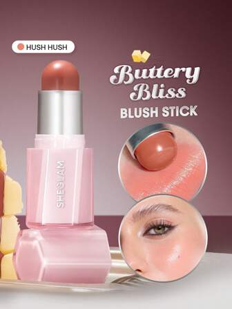 Buttery Bliss Blush En Stick-Hush Hush Rare,Rouge Marque Beauté Visage Maquillage CosméTique Pour Femmes Filles Parfait Pour Hiver IdéAl Pour Y2K ÉLéGant Mode Adapté Pour Anniversaire Xmas Cadeau FêTe PrêT Meilleure Couleur