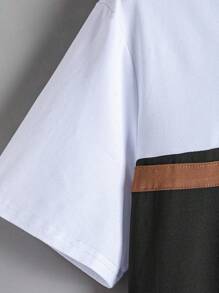Manfinity Dauomo Men's Summer Short Sleeve Polo Shirt, Fashion Appropriate