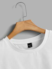 Manfinity Joysei 1997 男士休闲无袖背心，夏季 - 白色 - 查看 4