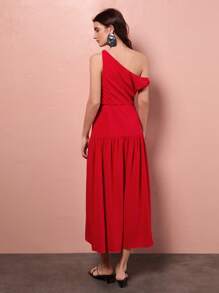 Maija 2025 Summer New Wedding Guest Modern Elegant Brunch, Airport, Boho Vacation, Music Festival, Easter, Graduation Casual 2 In 1 Button Tie-Dye Detachable Dress, Versatile Design For Party, Date Night, Scenes