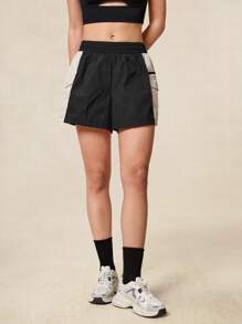 OutZeal Damen wasserdichte, reißfeste Nylon Colour Blocking Outdoor Wandershorts