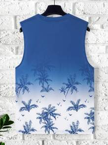 Manfinity RSRT 男士圆领无袖T恤时尚适合夏季肌肉男上衣男士沙滩T恤男士沙滩上衣男士夏季上衣男士夏装