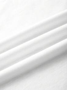 EMERY ROSE Versatile Casual Minimalist Loose Fit Sleeveless Funny Animal Print Women Tank Top, Suitable For Summer - White - View 5