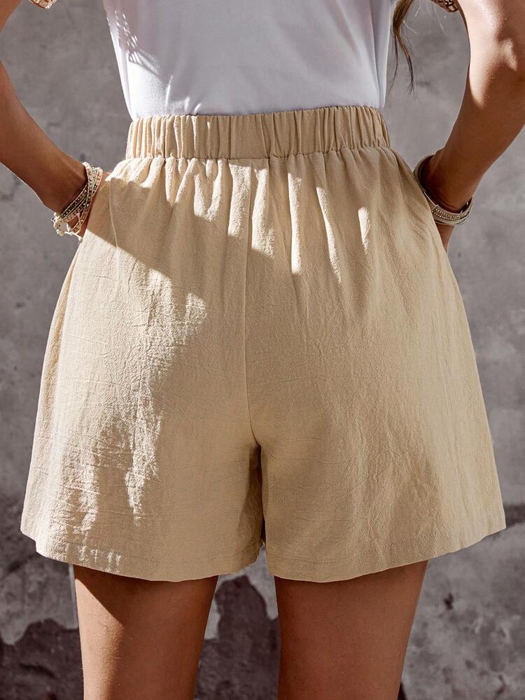 Women's Shorts Linen Pants Women Summer For Women Vacation Linen Pants
