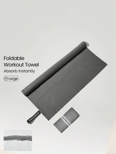 GLOWMODE Toalha Versátil Toalha de Banho Envelopada com Capuz, Dobrável, Para Academia, Exercícios, Natação