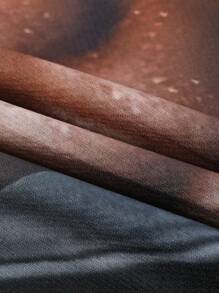 Manfinity Roughcore تي شيرت رجالي قصير الأكمام بياقة مستديرة، أنيق للصيف