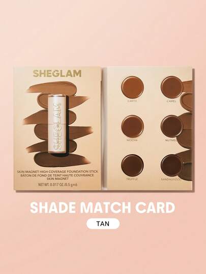 Base De Maquillaje De Alta Cobertura Skin Magnet Stick-Tan Larga DuracióN Sin Poros Impecable FáCil De Usar Base De Maquillaje De Cobertura Total Muestra No Se Desvanece A Prueba De Sudor Ligera Libre De Crueldad Animal Suave Acabado Natural Similar A La Piel Transpirable Muestra De Base De Maquillaje FóRmula Suave Base De Maquillaje Marca Belleza Maquillaje CosméTico Para Mujeres NiñAs Perfecto Para OtoñO Invierno Ideal Para Y2K Elegante Moda Adecuado Para CumpleañOs Navidad Presente Fiesta Listo Mejor Color