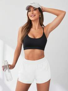 SHEIN Sport Gameset Summer Soft & Opaque 2-In-1 Running & Yoga Shorts Running Shorts Pack