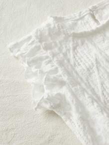 Cozy Pixies Baby Girl Solid Color Crew Neck Sleeveless Casual Versatile Dress