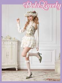 Dola Lovely 2024 新款女士金色包头高跟凉鞋，春秋优雅尖头高跟鞋设计，舒适百搭，与连衣裙完美搭配 - 綠色 - 查看 2