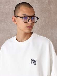 SUMWON Boxy Fit Elbow Sleeve T-Shirt Modern Streetwear Urban Basic Essential Oversized Athletic Tee Casual Everyday Wear Spring Summer Top Premium Minimalist Design