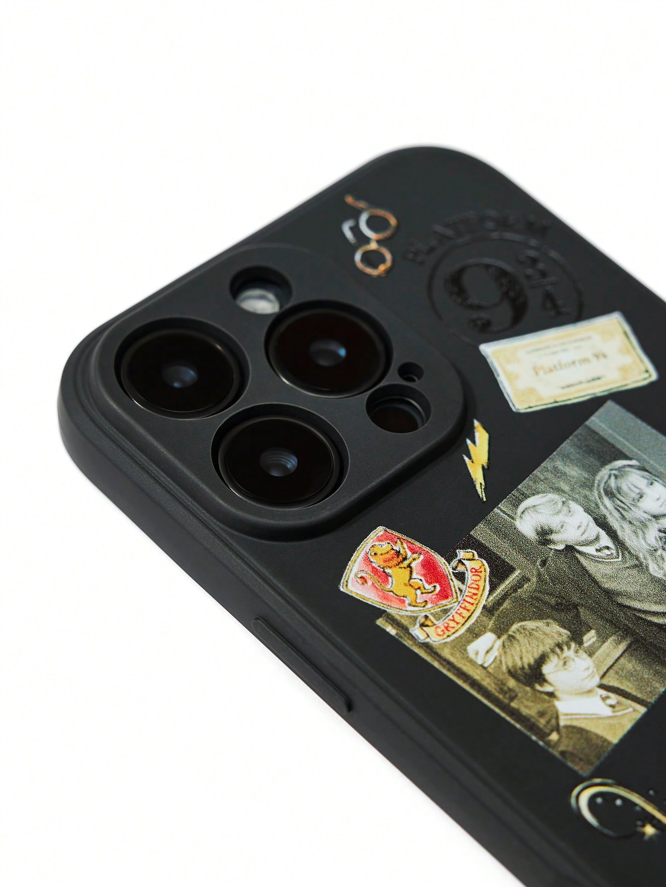 HARRY POTTER X SHEIN غطاء هاتف مع رسم طباعي، متواف...