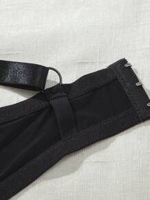 DesireSculpt 1 pieza Sujetador de encaje con relleno y aros con función ajustable, de talla grande y cómodo