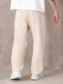 SUMWON Pantalón de chándal premium con pretina caída, números de equipo y detalles, cómodo ajuste para hacer ejercicio y uso casual en todas las estaciones