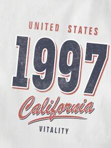 Manfinity Joysei 1997 男士休闲无袖背心，夏季 - 白色 - 查看 3