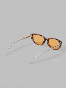 Ontre 女士玳瑁色时尚眼镜，适合日常佩戴 - 彩色 - 查看 4