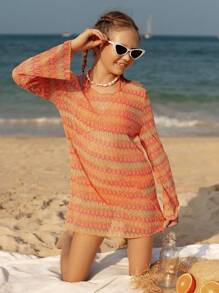 Tween Girl Simple Fashion Casual Daily Long-Sleeved Cover Up