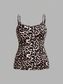 SHEIN EZwear 4 chiếc/gói Áo ba lỗ bó sát thường ngày cho nữ, thích hợp cho mùa hè - Nhiều màu - Xem 2