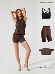 GLOWMODE 比马棉反光开衩背心 健身 夏季